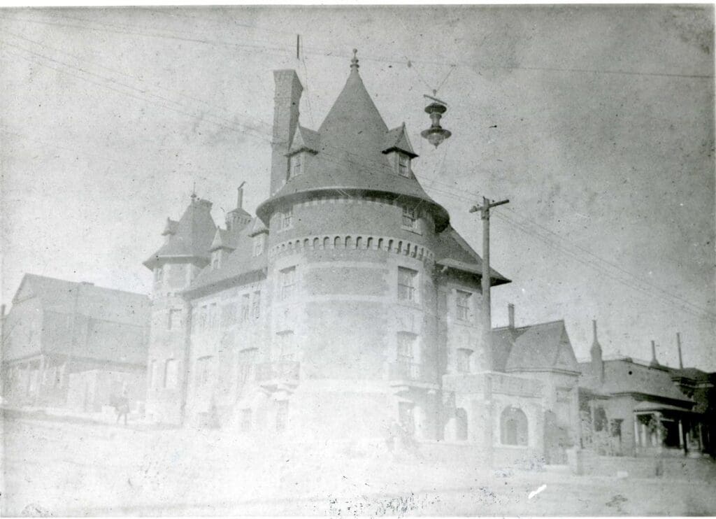 Charles A. Clark Mansion, Idaho & Broadway Streets, Butte, MT - called Fez Club after 1950 Now it is the Art Chateau.