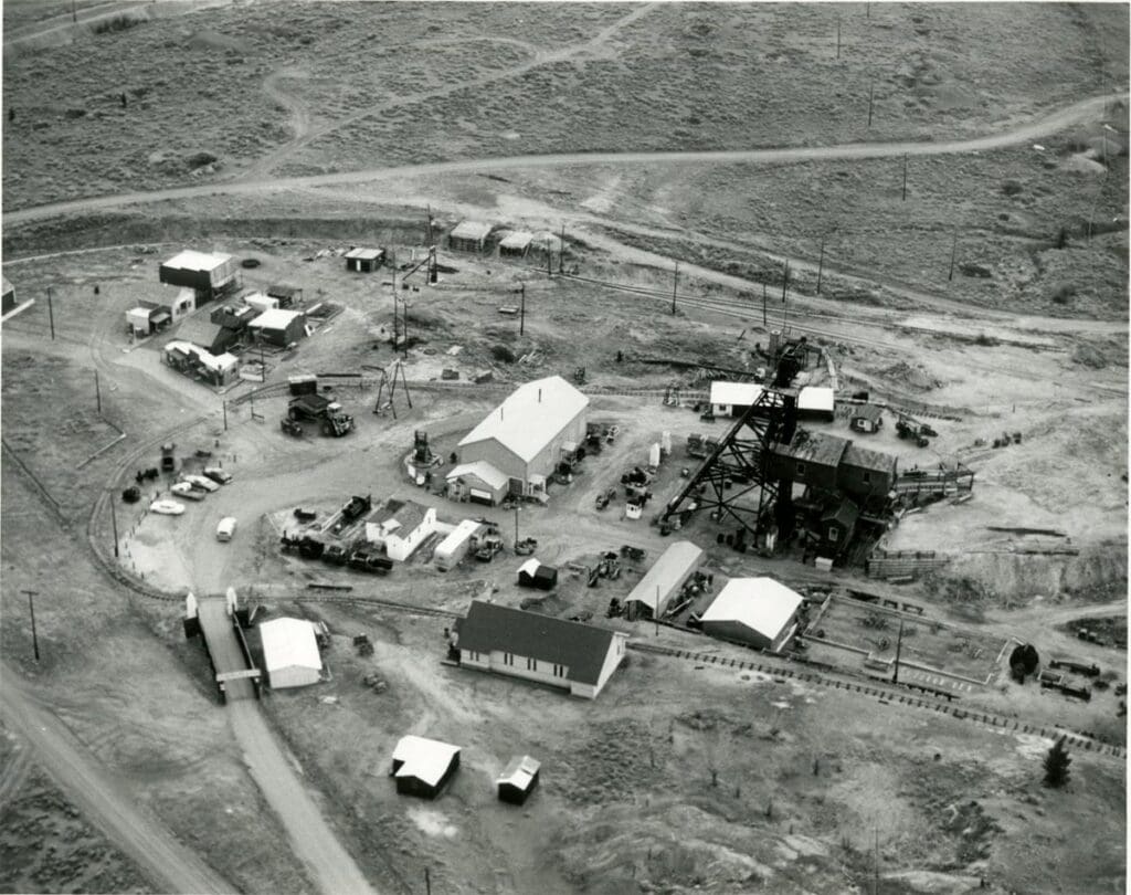 The Mining Museum in its early stages Circa 1970s